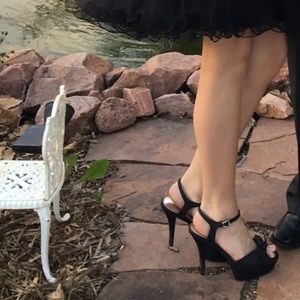 Black heels